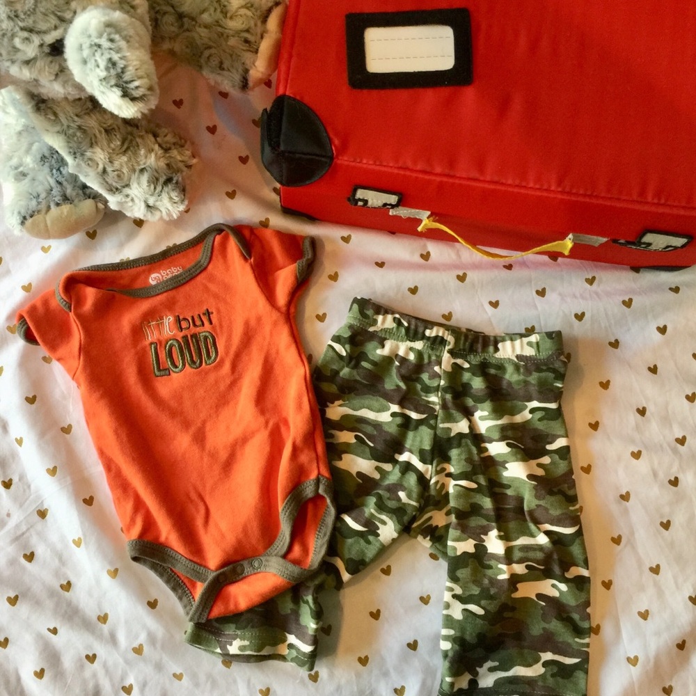Baby Boy Camo Outfit